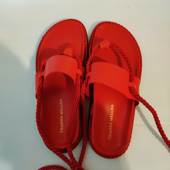 NewTamara Mellon Figure Eight Sandals size 40.5 - Picture 2 of 4